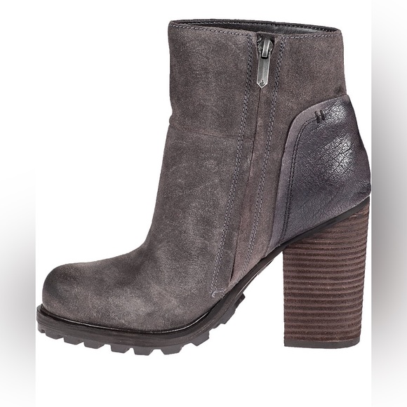 Sam Edelman Franklin Bootie in Grey - Picture 2 of 8
